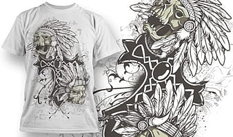 Fashion t shirt design elements set vector ai eps cdr