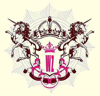 Personalized Unicorn Shield cdr vector