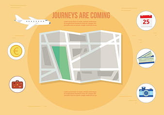 Free Journey Vector Illustration eps