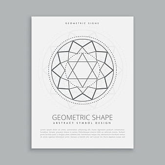 sacred geometry spiritual shape eps vector