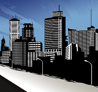 urban city vector ai