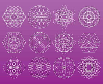 Sacred 2D Geometry ai svg vector