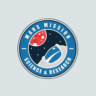 Mission to Mars Patch Vector svg eps