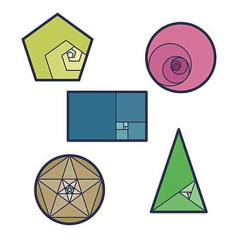 Golden Ratio Geometry svg ai vector