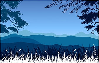 Mountains landscape ai eps vector