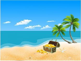 Pirate Treasure eps ai vector