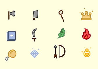 أيقونة لعبة آر بي جي svg ai