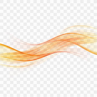 Formas onduladas naranjas abstractas eps