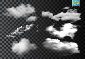 Smoke effect transparent illustration vector  eps