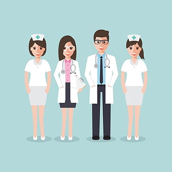 Medical team design eps vector