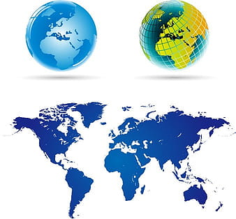 Mapa do mundo vetorial ai