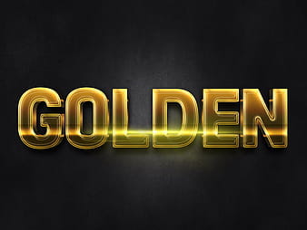 023d gold text effect 1 preview psd vector