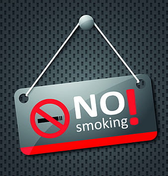 No smoking warning elements vector set eps