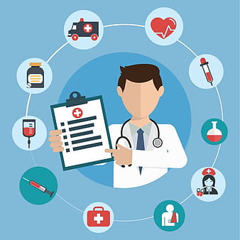 Medical background design eps vector