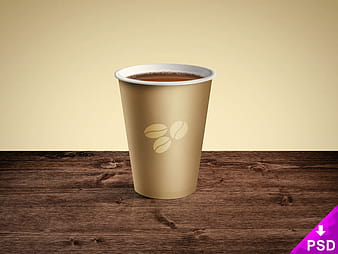 Coffee Paper Cup Mockup psd vector