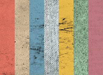 7 Halftone Textures ai vector