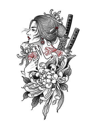 Comic female warrior vector eps