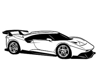 ferrari car ai eps vector