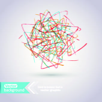 Drawing elements vector background eps