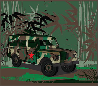 Army jeep vector ai eps