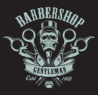 Barbershop logo vector eps
