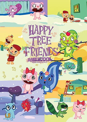Happy Tree Friends ai vector