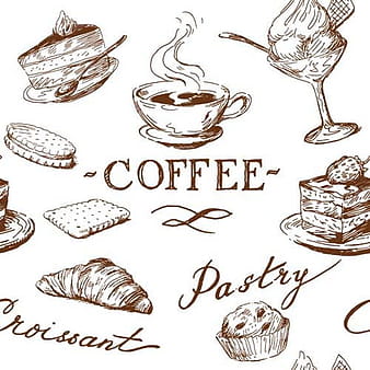 Hand drawn Illustrations Food elements vector  eps