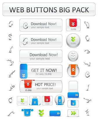 web20ダウンロードボタンアイコン eps