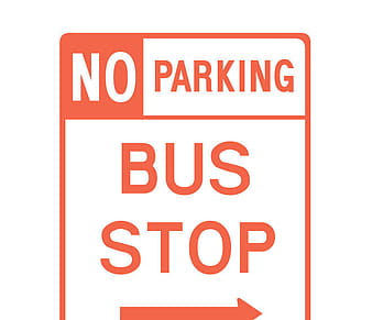 bus stop traffic sign ai vector
