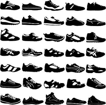 Sneakers vector eps