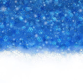Christmas background with snowflakes eps vector