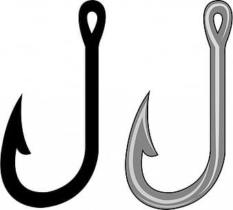 Fishing hook eps ai vector