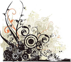 Vector trend pattern material eps