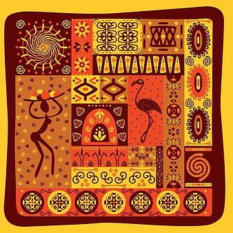 Vector de tótem tribal clásico 2 eps