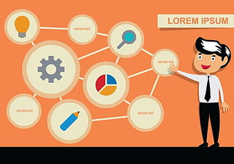 Mind Map Vector eps