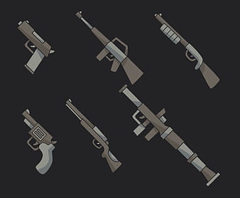 Weapon Set Vector eps svg