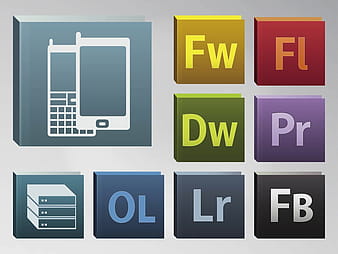 Adobe Icons ai vector