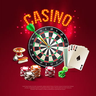 Casino game background vector eps