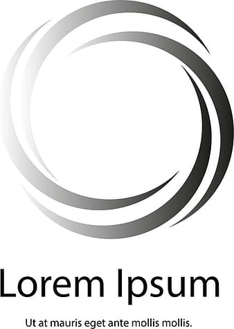 Gradient circle logo icon ai vector