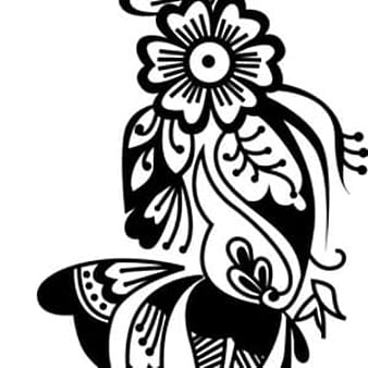 Henna ai vector