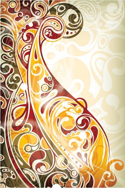 Retro pattern vector eps