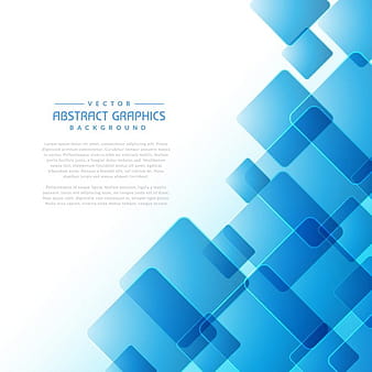 Fondo abstracto con formas cuadradas azules eps