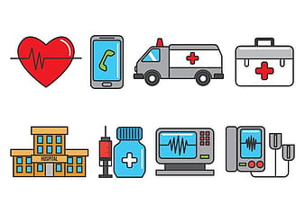 CPR Icons svg eps vector