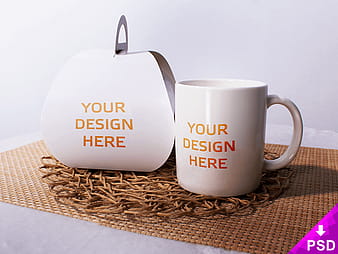 Mug PSD Mockup psd vector