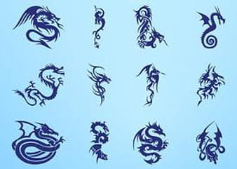 Gráficos De Tatuajes De Dragón ai