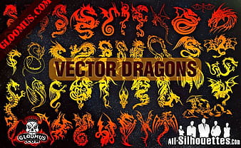 43 Vector Dragons csh ai