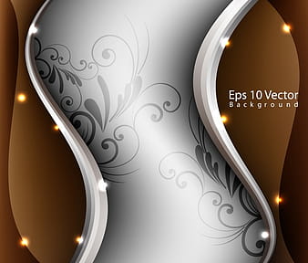 Dynamic pattern background vector eps
