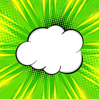 Abstract bright green comic background eps vector