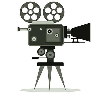 retro movie camera ai eps vector