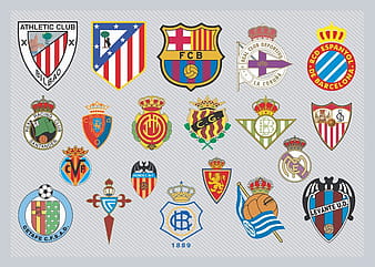 Spanish Football Team Logos eps ai vector
